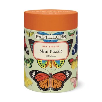CAVALLINI PAPERS Mini Puzzle 240 Pièces Butterflies. 27 X 35 Cm