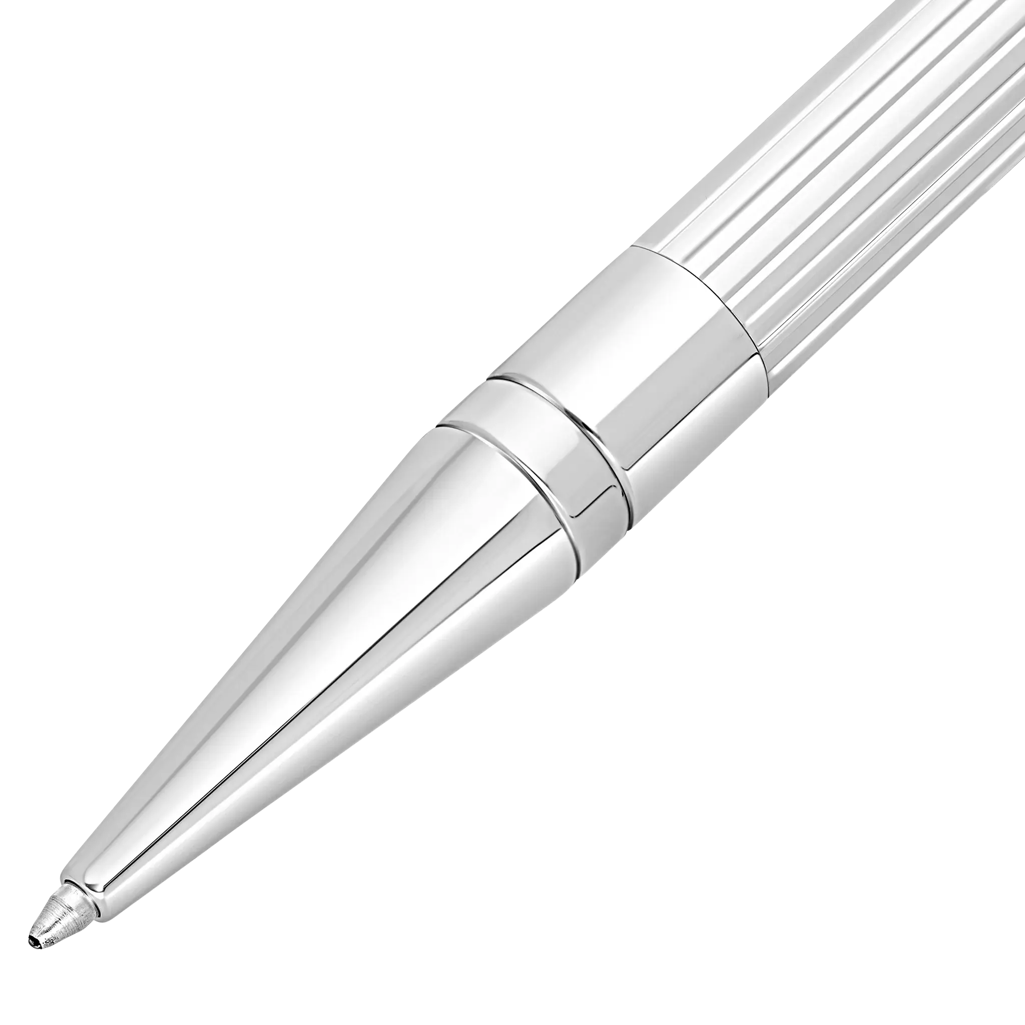 DUPONT S.T Stylo Bille Initial Chromé