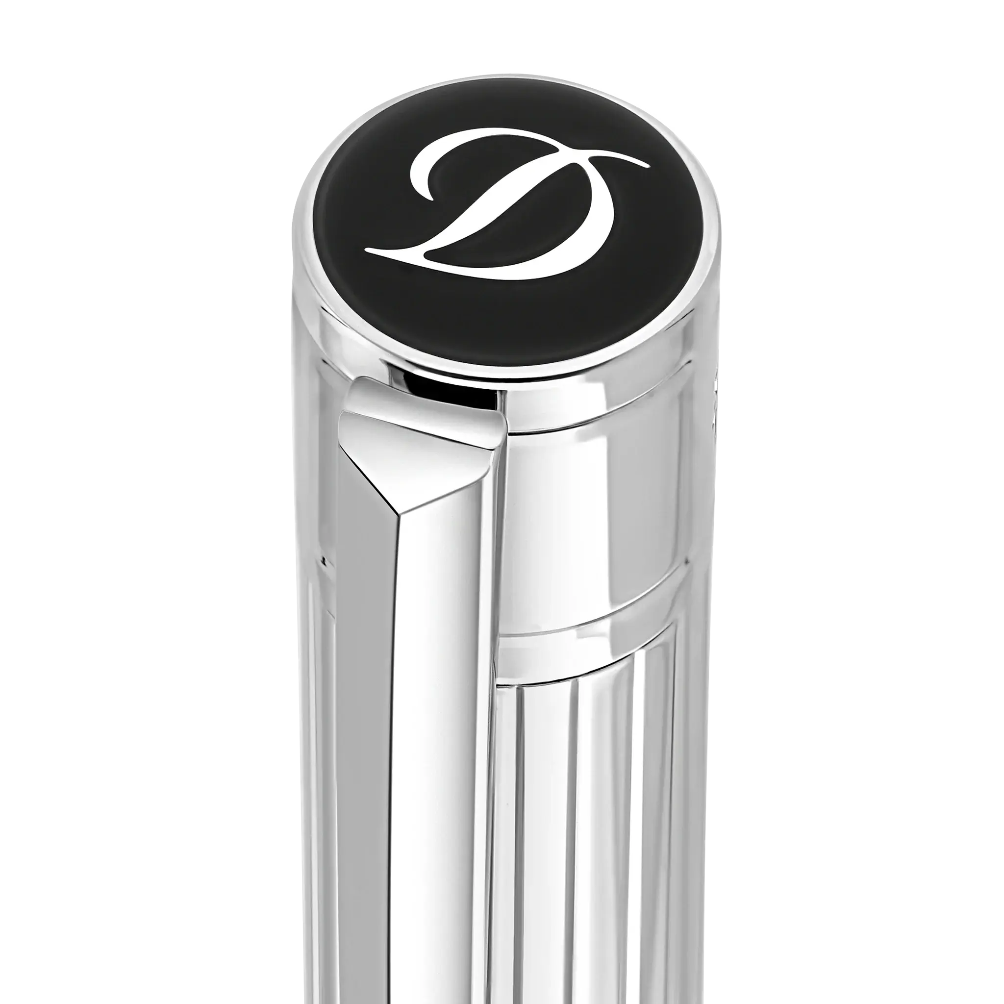 DUPONT S.T Stylo Bille Initial Chromé