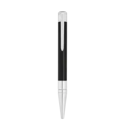 DUPONT S.T Stylo Bille Initial Noir / Chromé