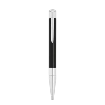 DUPONT S.T Stylo Bille Initial Noir / Chromé