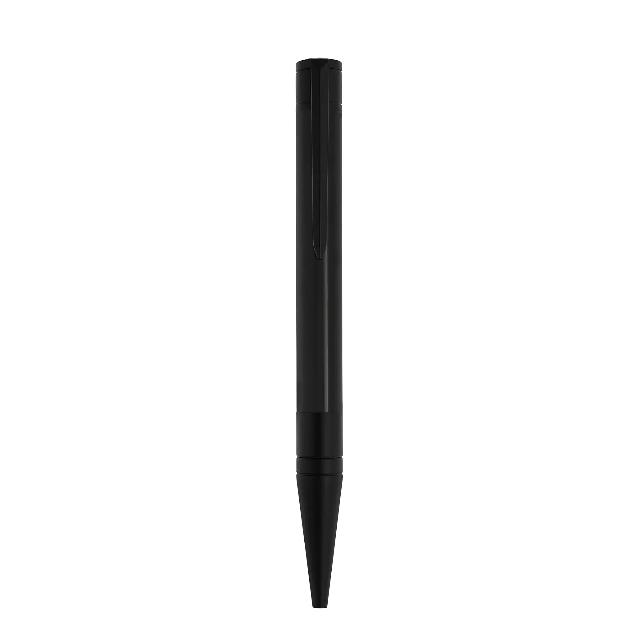 DUPONT S.T stylo Bille Initial Noir / Noir Mat