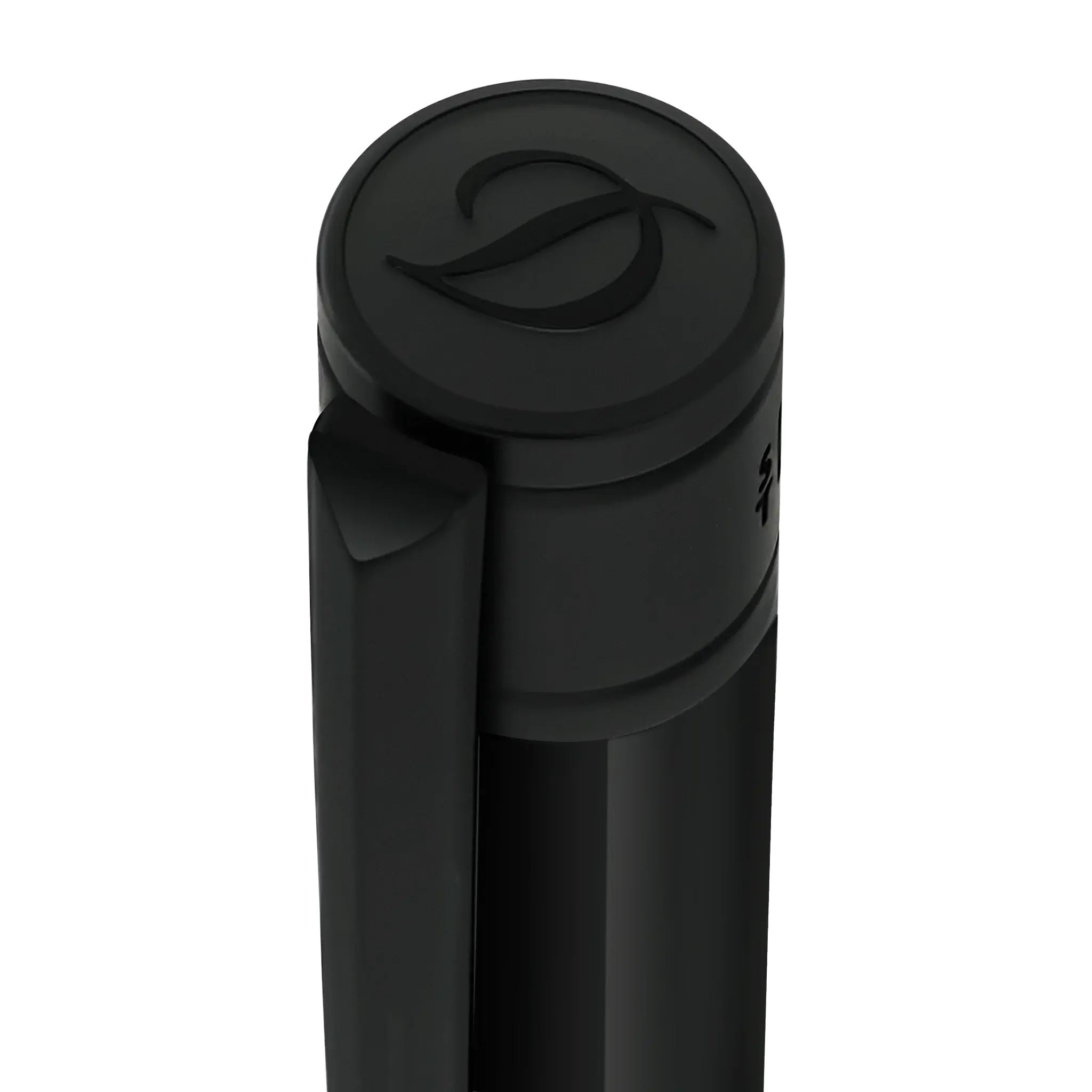 DUPONT S.T stylo Bille Initial Noir / Noir Mat