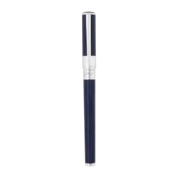 DUPONT S.T Stylo Roller Initial Bleu / Chromé