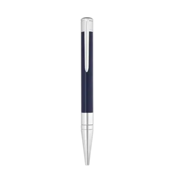DUPONT S.T Stylo Bille  Initial Bleu / Chromé
