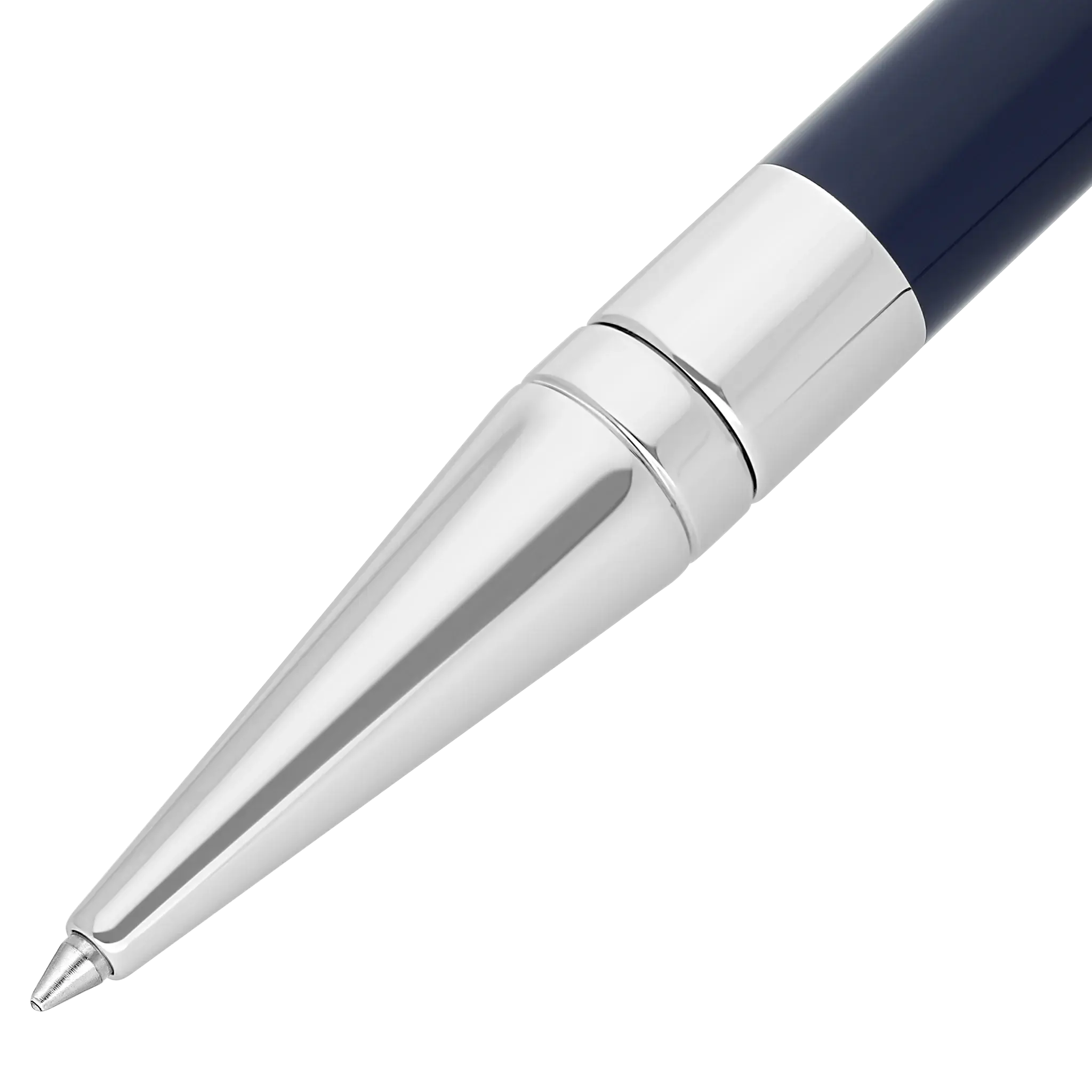 DUPONT S.T Stylo Bille  Initial Bleu / Chromé