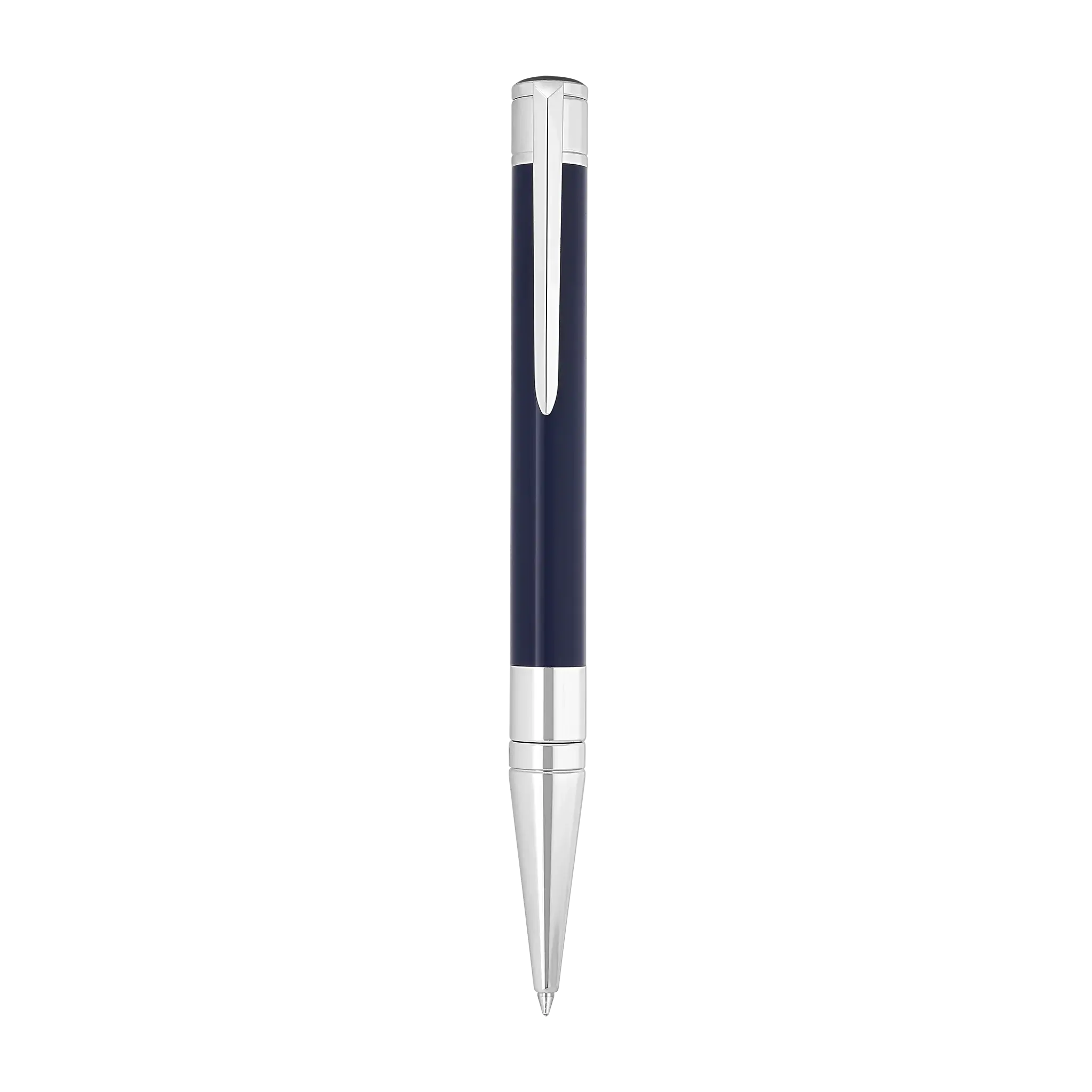 DUPONT S.T Stylo Bille  Initial Bleu / Chromé