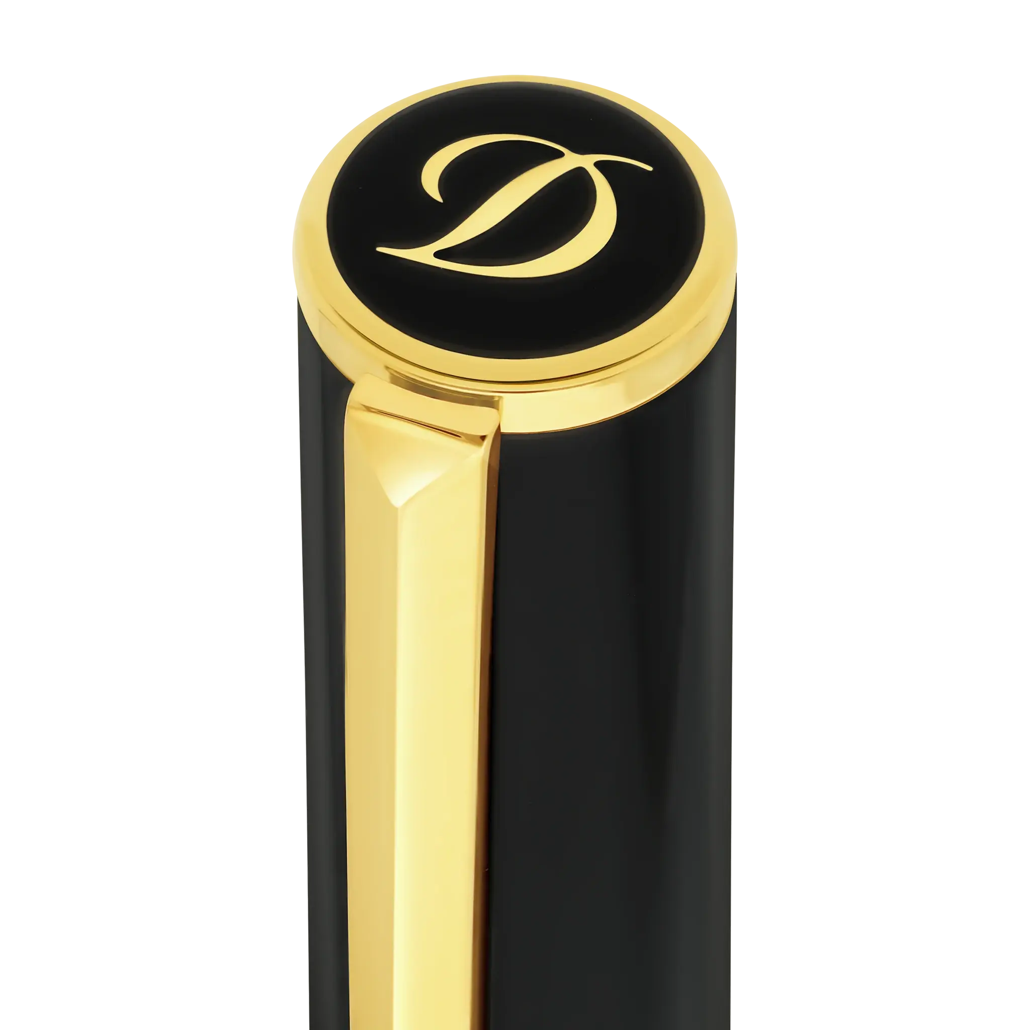 DUPONT S.T Stylo Roller Initial Noir / Doré
