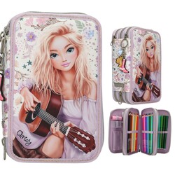 TOP MODEL Trousse 3 niveaux COWGIRL 20x13x7,5cm