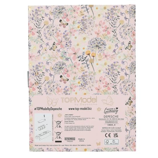 TOP MODEL Journal à code secret  avec son SUMMER FEELING