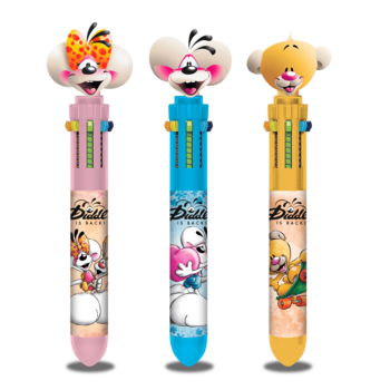 DIDDL Stylo 3D 10 Couleurs Diddl
