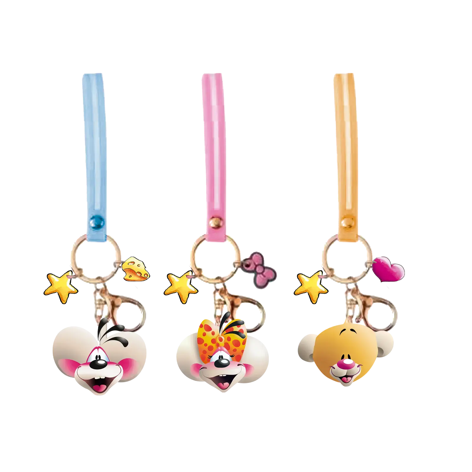 DIDDL Porte-Clés Figurine Diddl modéles aléatoires vendu à l'unité