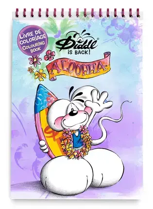 DIDDL Cahier De Coloriage A4 Diddl