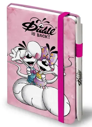 DIDDL Carnet + Stylo A6 Diddl modéles aléatoires vendu à l'unité