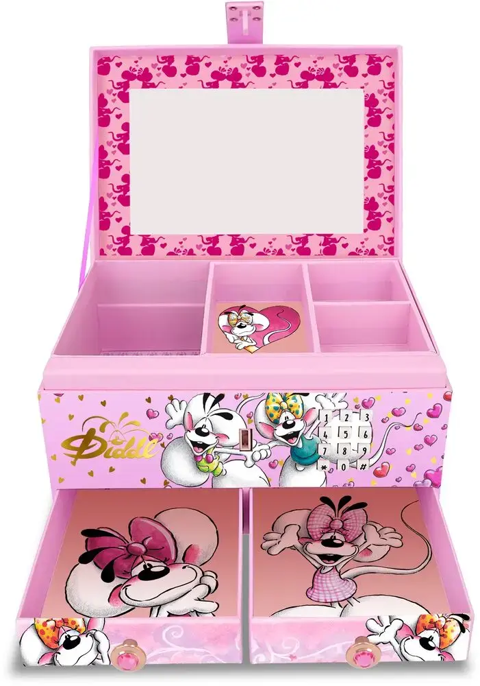 DIDDL Coffre À Bijoux Digicode Diddl