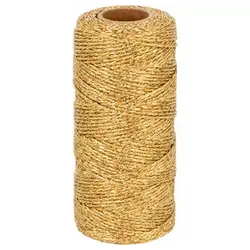 ARTEMIO Corde Métallique 100M Doré