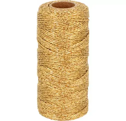 ARTEMIO Corde Metallique 100M Doré