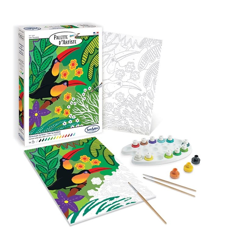 SENTOSPHERE Palette D'Artiste Les Toucans