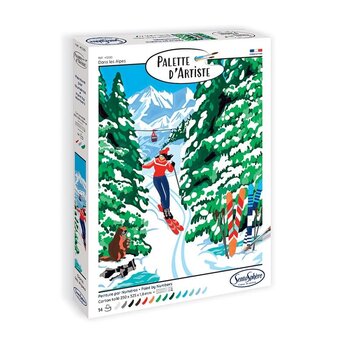 SENTOSPHERE Palette D'Artiste Dans Les Alpes