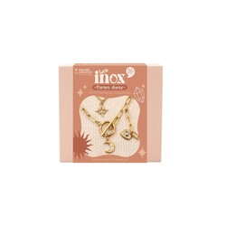 GRAINE CREATIVE Kit Inox Parure Dorée
