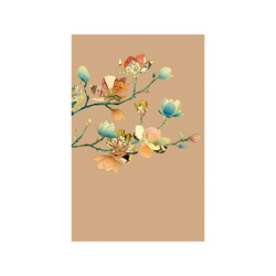 EDITIONS DU DESASTRE Pepakura - Cahier Mot De Passe - Magnolia