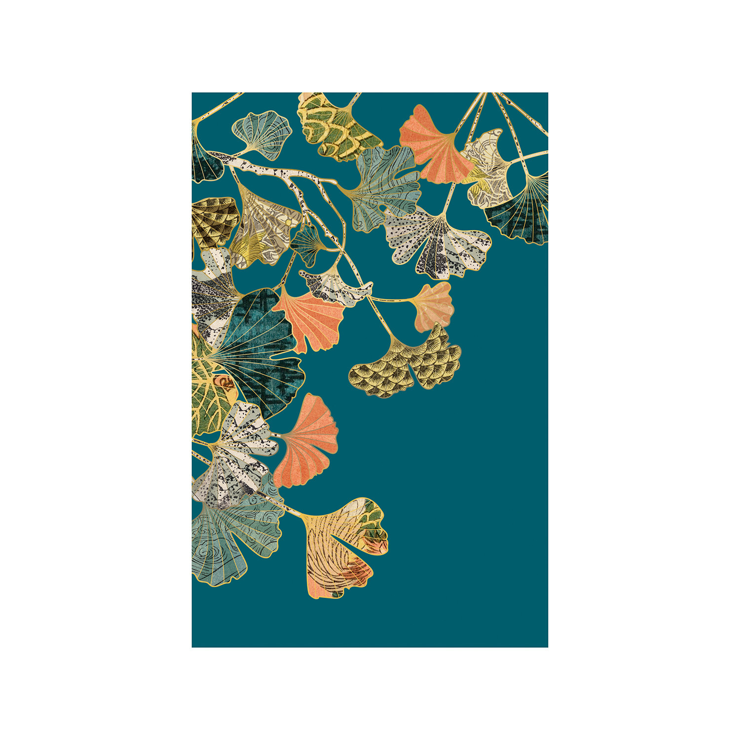 EDITIONS DU DESASTRE Pepakura - Cahier Mot De Passe - Gingko