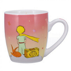 KIUB Mug Arrondi Expresso + Boite Le Petit Prince Degrade Valise