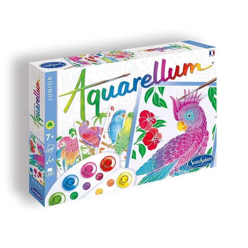 SENTOSPHERE Aquarellum Junior "Perroquets"