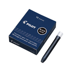 PILOT Ic-100 Boîte De 12 Cartouches - Noir