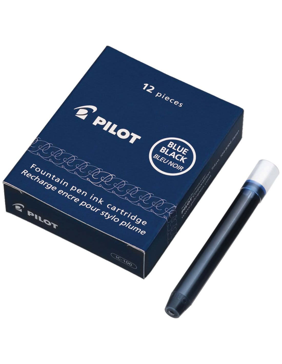 PILOT Boîte De 12 Cartouches - Bleu Nuit