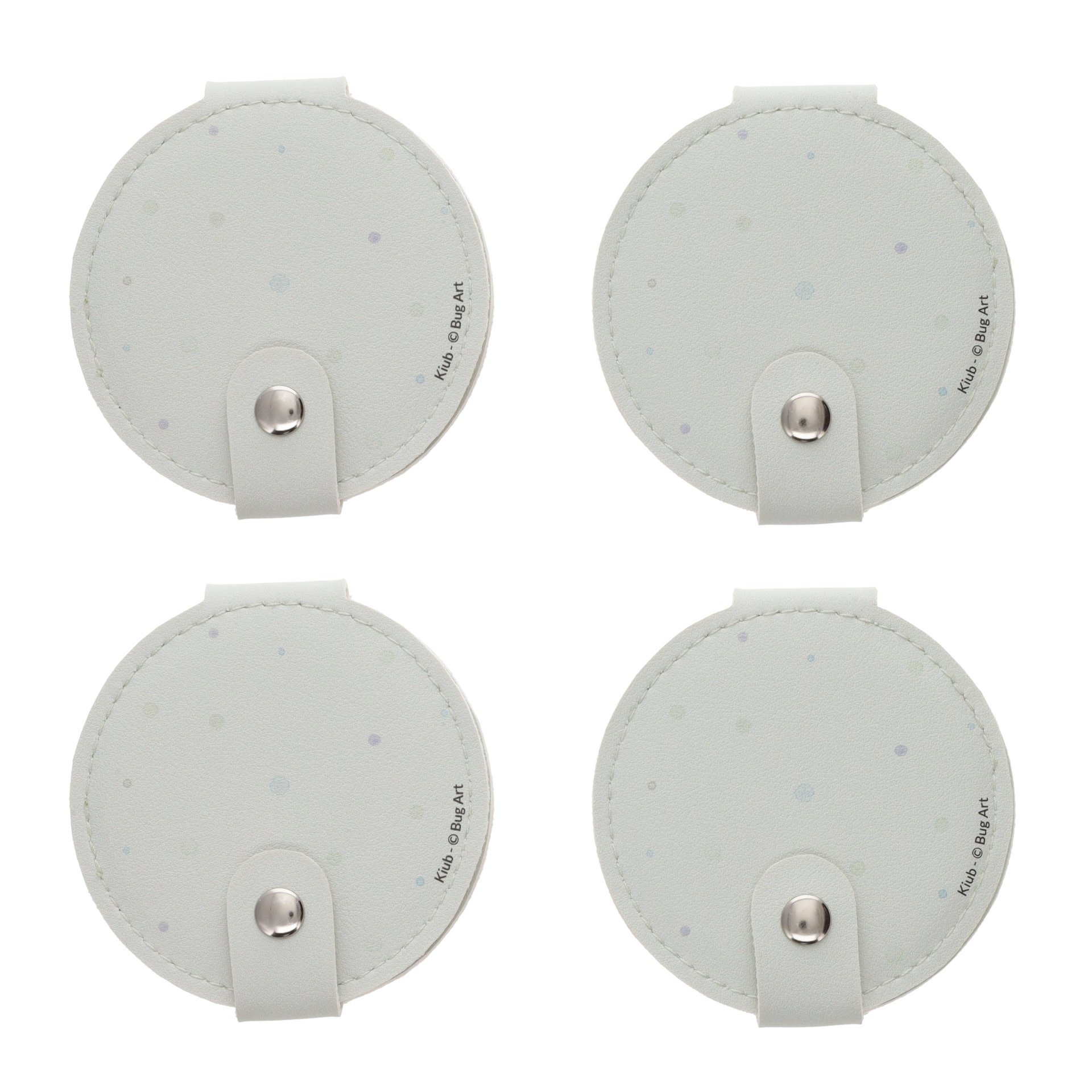 KIUB Miroir Rond Avec Pression Bug Art Chats vendu à l'unité Modèles aléatoires ∅ 7cm