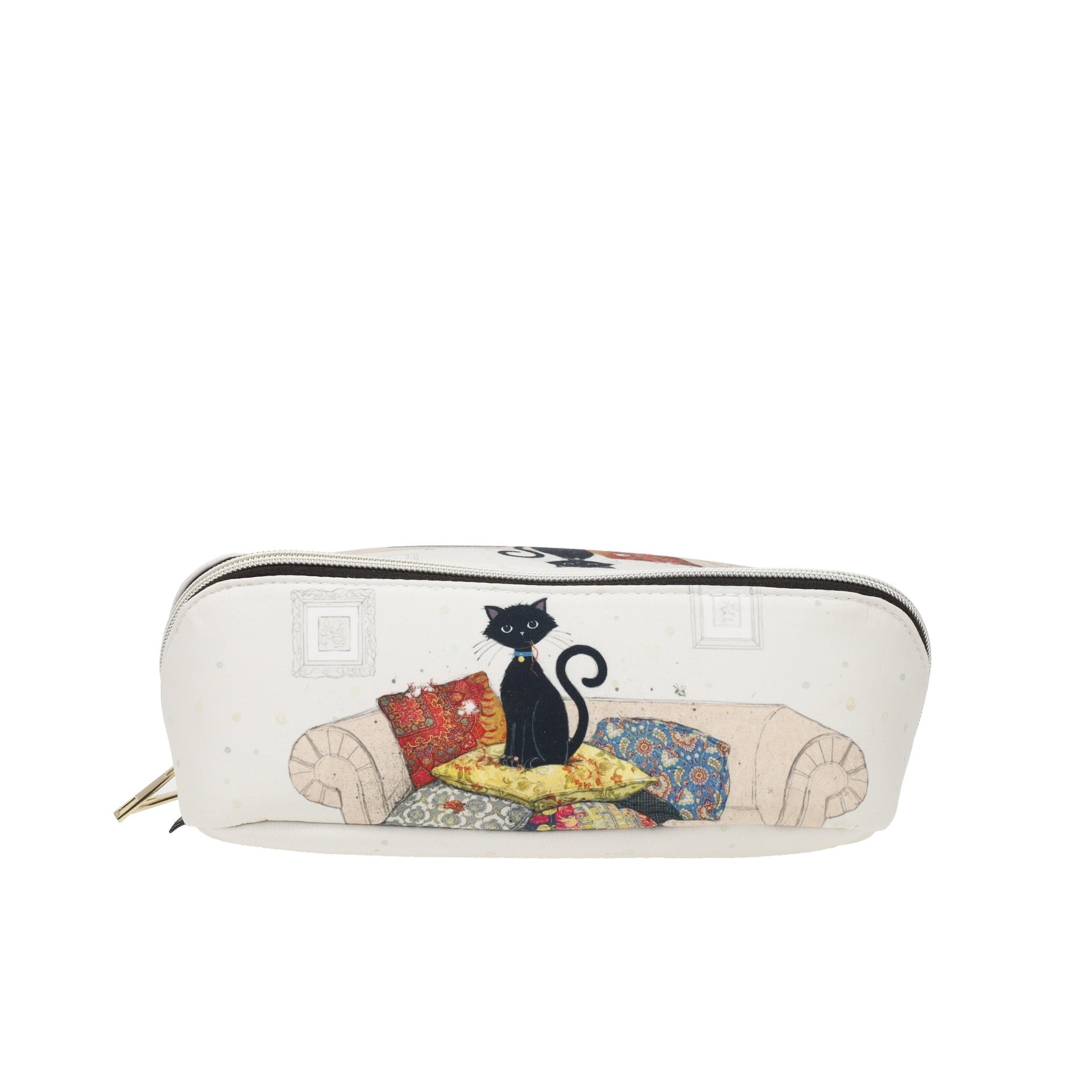 KIUB Trousse A Stylo 22x6cm Bug Art Chat