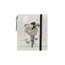 KIUB Nb Ligne A7 Pu Recycle Avec Stylo Bug Art Chats Velo