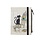 KIUB Nb Ligne A6 Pochette Pu Recycle Bug Art Chat Peintre