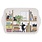 KIUB Plateau Melamine Pm Bug Art Chatons Bibli 21x14.5cm