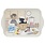 KIUB Plateau Melamine Pm Bug Art Chaton Patissier 21x14.5cm