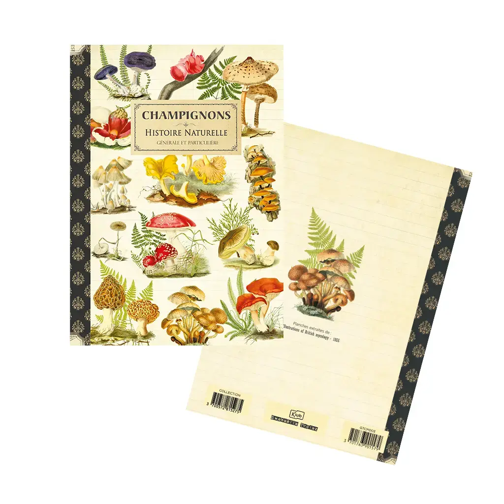 Gt Cahier Imagier 48 Pages 15x21cm - Champignons