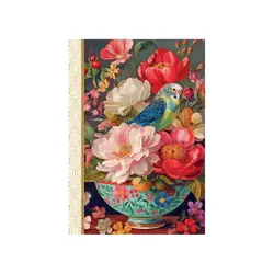 Gt Carnet Mot De Passe 48 Pages 10 X 15 Cm - Perruche