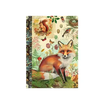 Carnet Mot De Passe 48 Pages 10 X 15 Cm - Renard