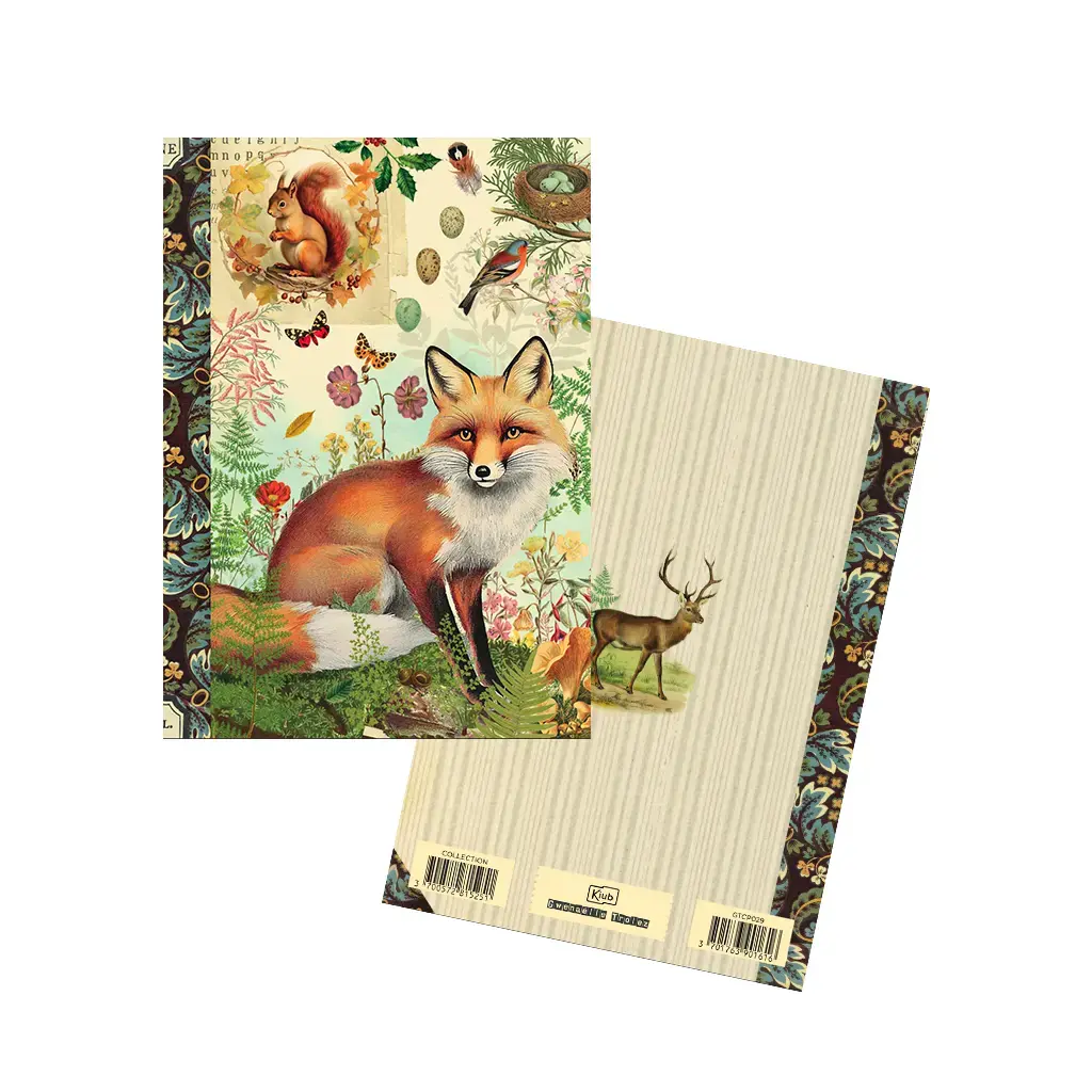 Gt Carnet Mot De Passe 48 Pages 10 X 15 Cm - Renard