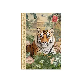 Gt Carnet Mot De Passe 48 Pages 10 X 15 Cm - Tigre