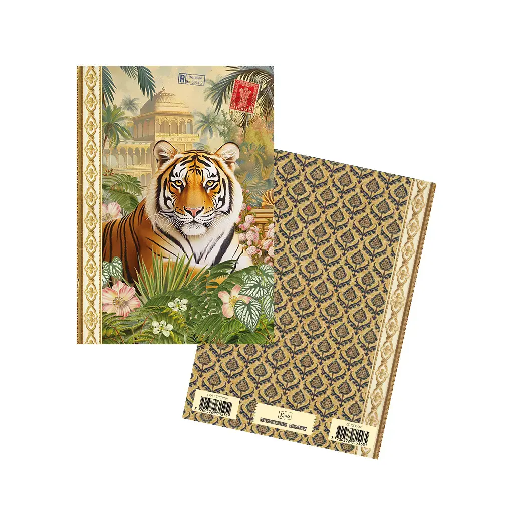 Gt Carnet Mot De Passe 48 Pages 10 X 15 Cm - Tigre