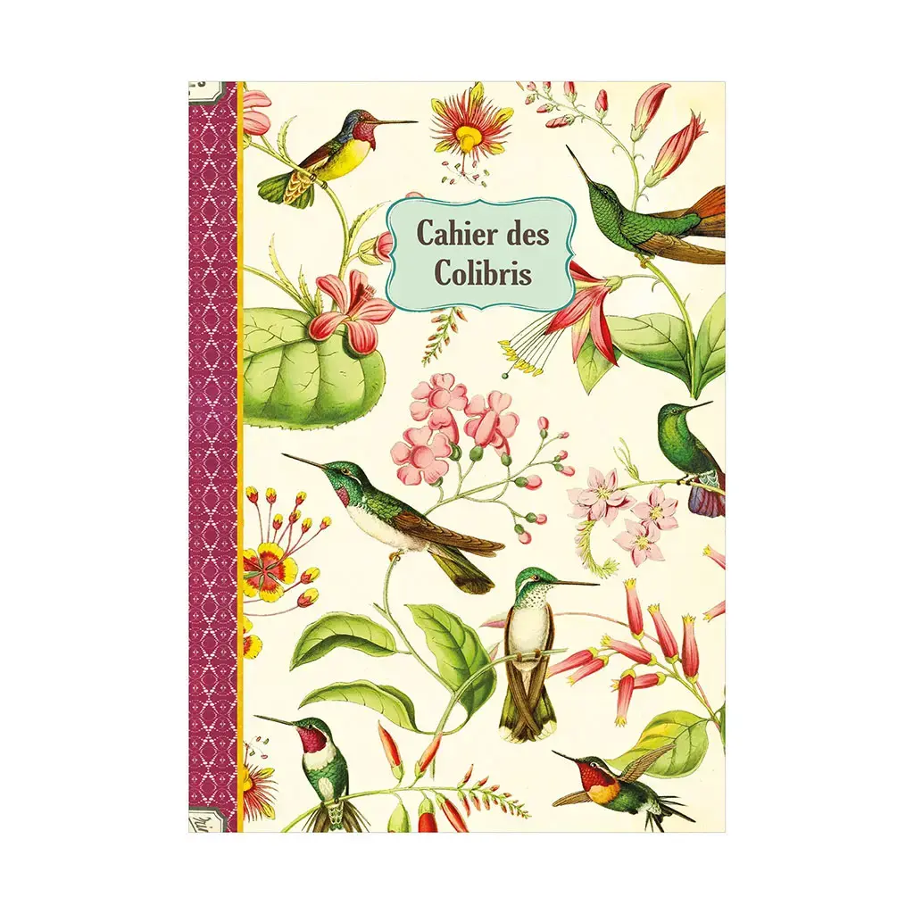 Gt Cahier Imagier 48 Pages 15x21cm - Colibris