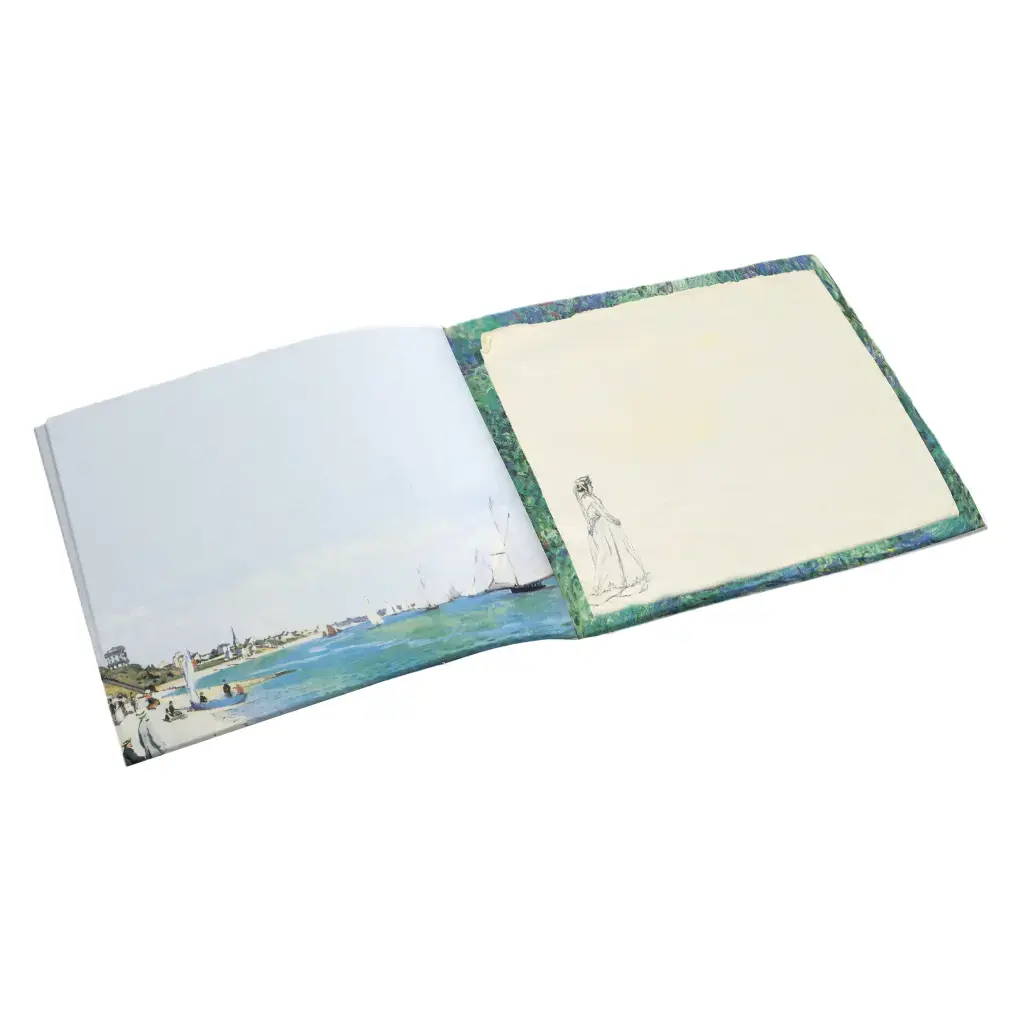 Gt Cahier Illustré 48 Pages 21x15cm - Claude Monet