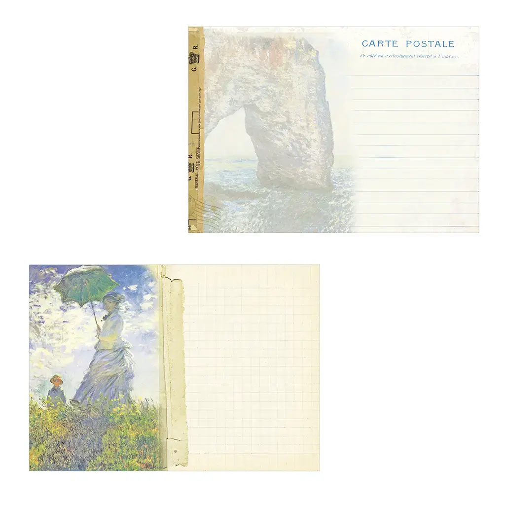 Gt Cahier Illustré 48 Pages 21x15cm - Claude Monet