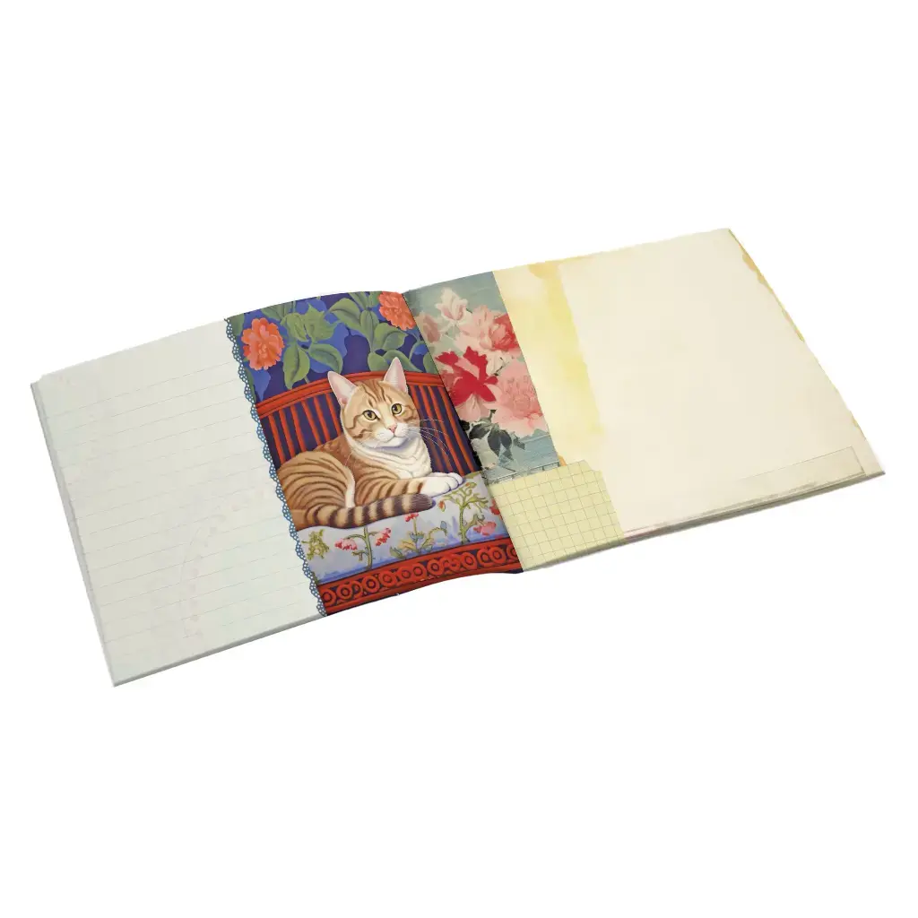 Gt Cahier Illustré 48 Pages 21x15cm - Chats