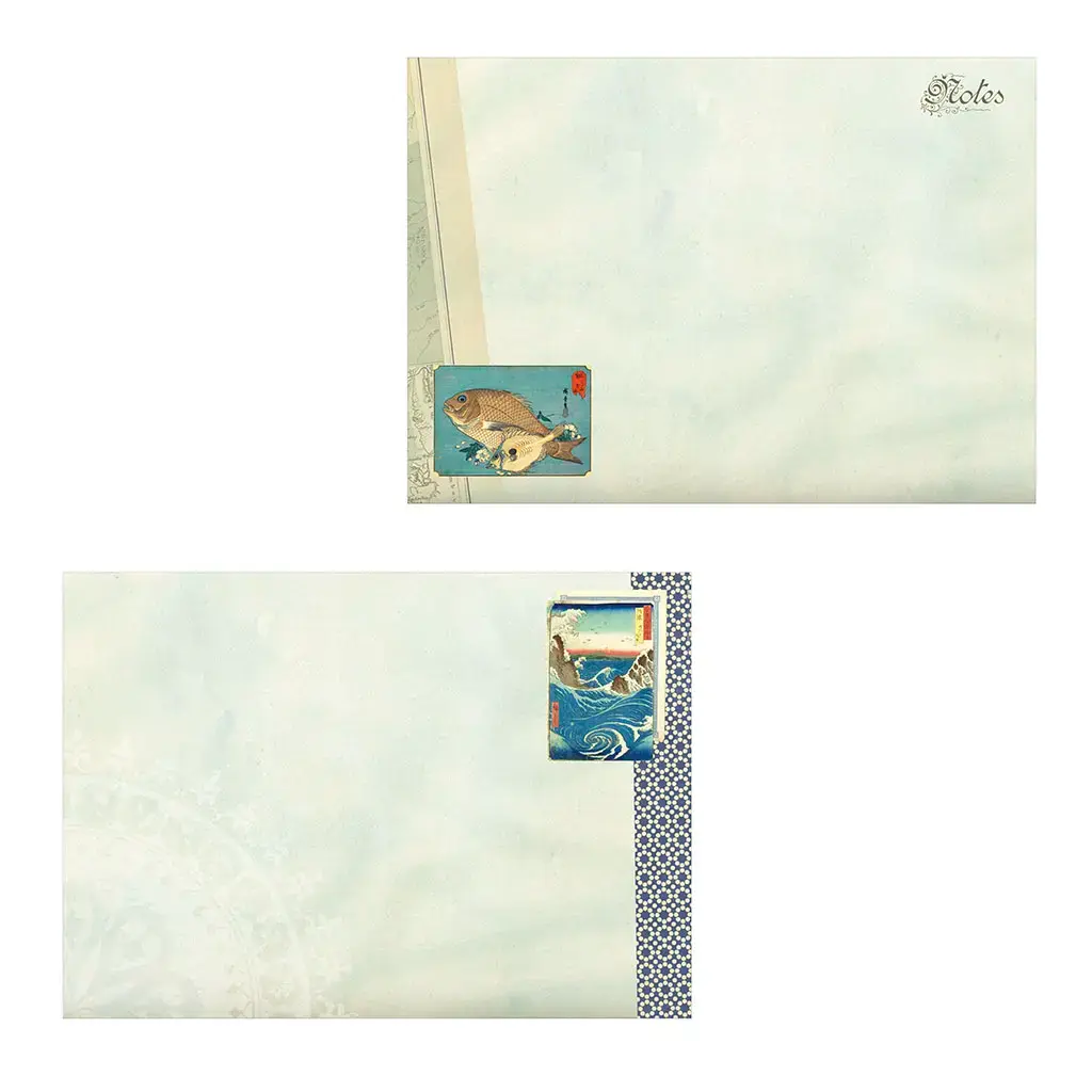 Gt Cahier Illustré 48 Pages 21x15cm - Estampes