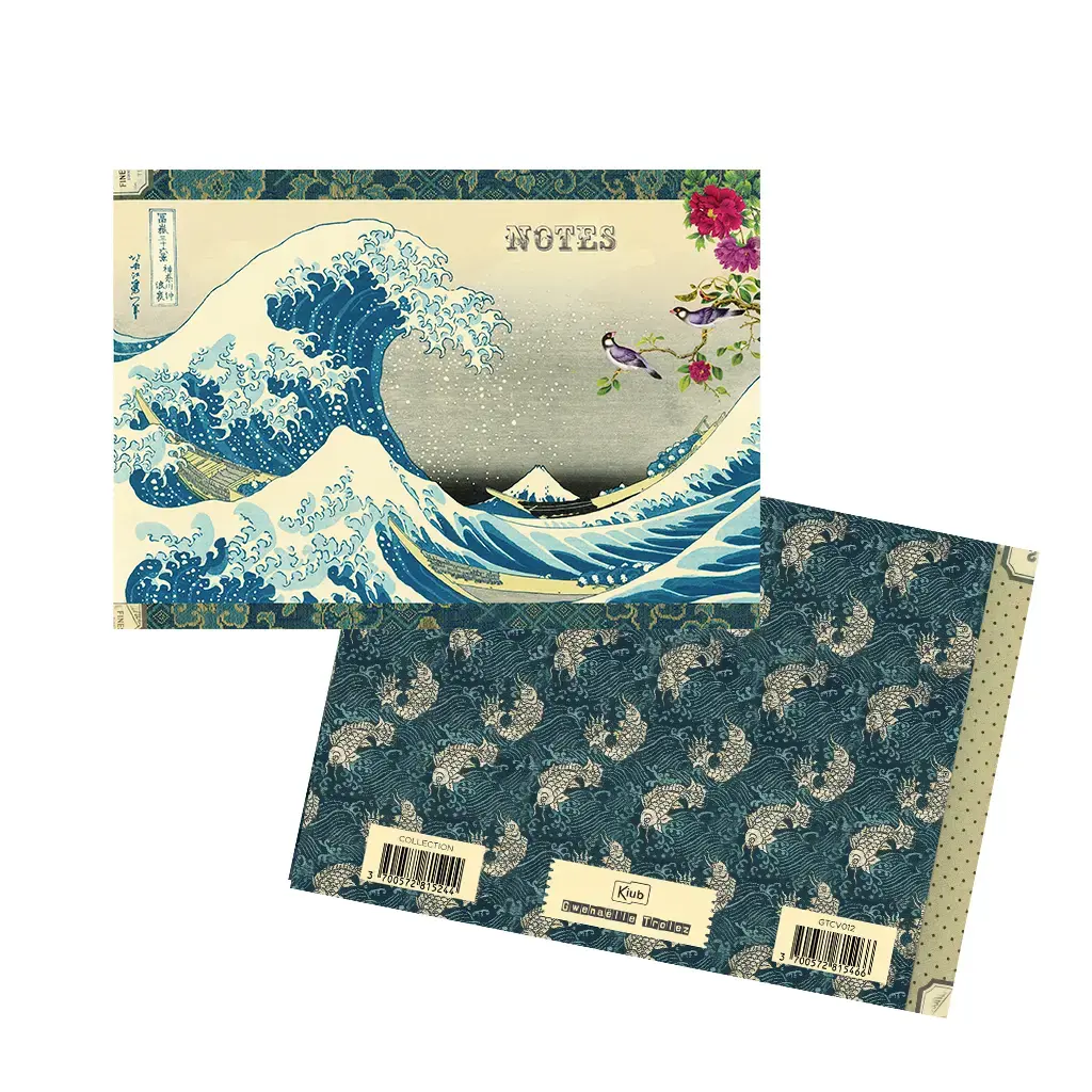 Gt Cahier Illustré 48 Pages 21x15cm - Estampes