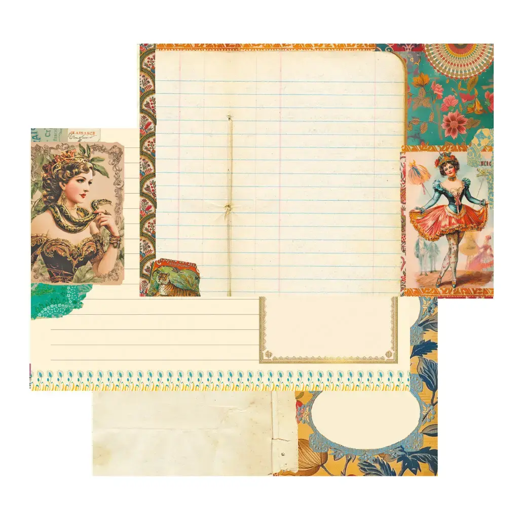 Gt Cahier Illustré 48 Pages 21x15cm - Top Girls