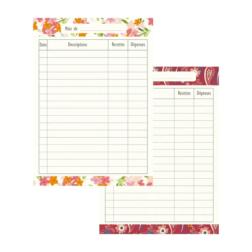 Gt Cahier A Thème 48 Pages 15x21cm - Mes Comptes 2